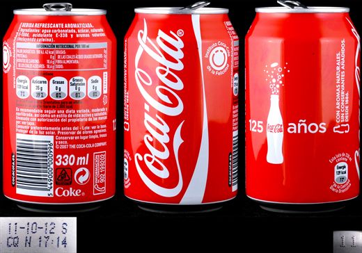Espanha - Coca-Cola Classic (125 aniversario) 330ml - 2012-10-11
