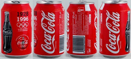 Espanha - Coca-Cola Classic 60 anos de apoyo 330ml