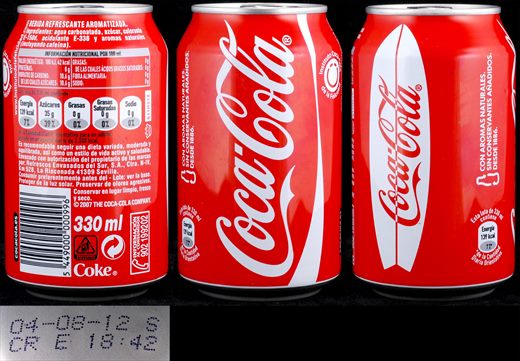 Espanha - Coca-Cola Classic 330ml 2012-08-04