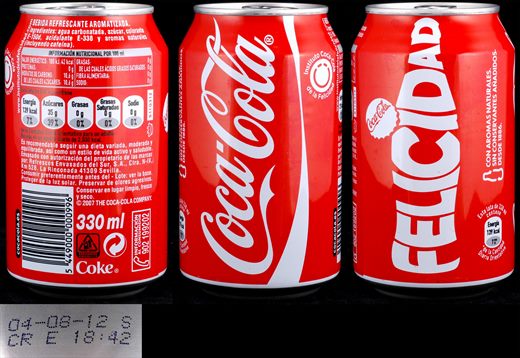 Espanha - Coca-Cola Classic 330ml 2012-08-04 01