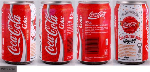 Espanha - Coca-Cola Classic en Concierto 330ml 1991-05