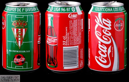 Espanha - Coca-Cola Classic Equipos de 1ra. Div. Liga 96-97 330ml 1997-09-16 2