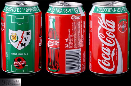 Espanha - Coca-Cola Classic Equipos de 1ra. Div. Liga 96-97 330ml 1997-09-16 3
