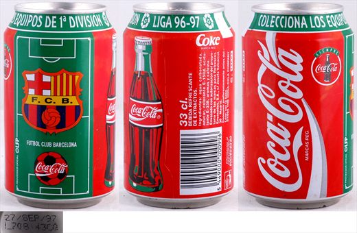 Espanha - Coca-Cola Classic Equipos de 1ra. Div. Liga 96-97 330ml 1997-09-27