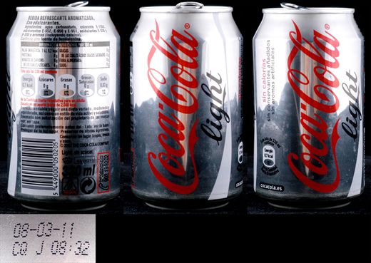 Espanha - Coca-Cola light 330ml 2011-03-08