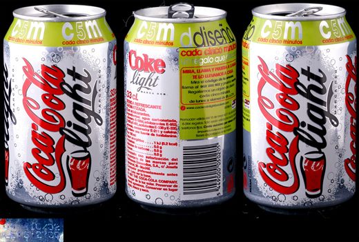 Espanha - Coca-Cola Light ddiseno 330ml