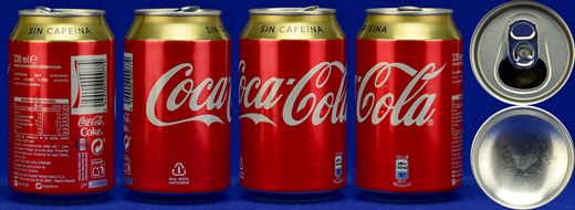 Espanha - Coca-Cola sin cafeina 330ml 2020