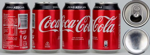 Espanha - Coca-Cola zero 330ml 2021-03-28