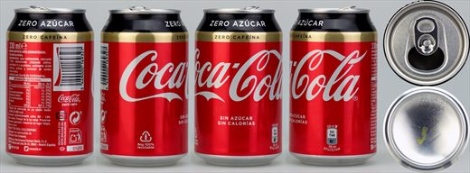 Espanha - Coca-Cola zero sin cafeina 330ml 2021-04-30