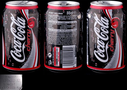 Franca - Coca-Cola cherry 330ml 2007