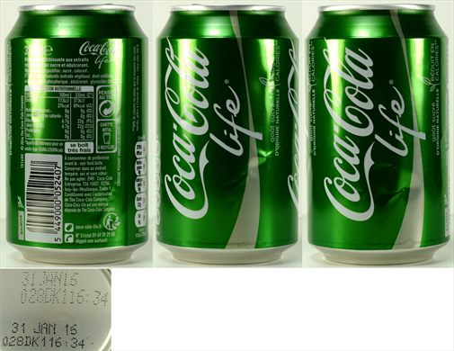 Franca - Coca-Cola Life 330ml 2016-01-31