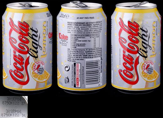 Franca - Coca-Cola Light Limon 330ml 2006