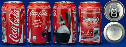 Franca - Coca-Cola Classic Passez en mode positif 2 33cl 2010
