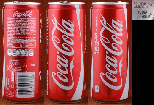 Italia - Coca-Cola Classic 330ml - 2012-03-25