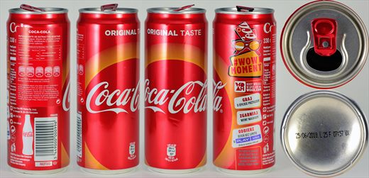 Polonia - Coca-Cola Original wowmoment330ml 2019