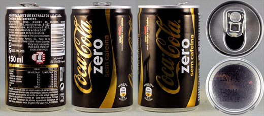 Portugal - Coca-Cola zero 150ml 2016-02-13