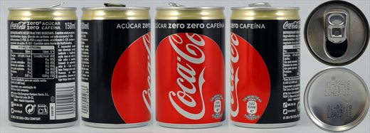 Portugal - Coca-Cola zero sem cafeina 150ml 2018-02-01