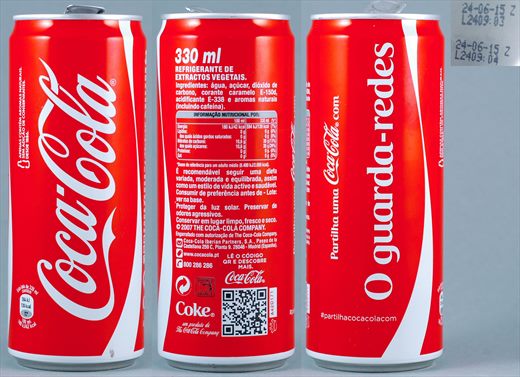 Portugal - Coca-Cola bola classic alta (O guarda-redes) 330ml - 2015-06-24