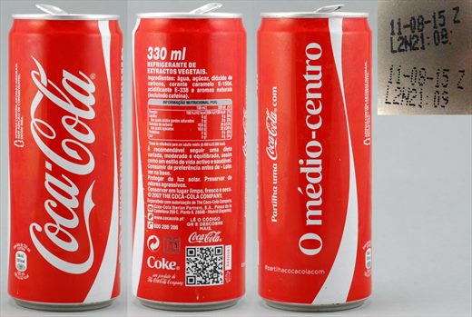 Portugal - Coca-Cola bola classic alta (O medio-centro) 330ml - 2015-08-11