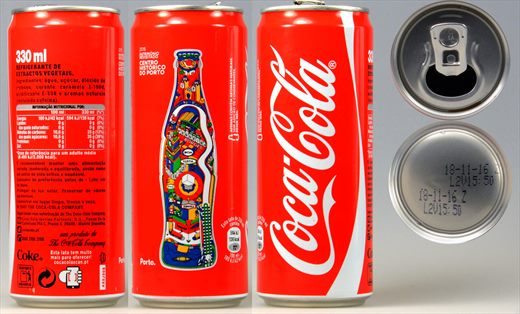 Portugal - Coca-Cola Classic - Coleccao patrimonio revisitado - Centro Historico do Porto 2016-11-18
