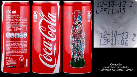 Portugal - Coca-Cola Classic - Coleccao patrimonio revisitado - Convento de Cristo - Tomar