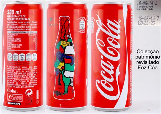 Portugal - Coca-Cola Classic - Coleccao patrimonio revisitado - Foz Coa