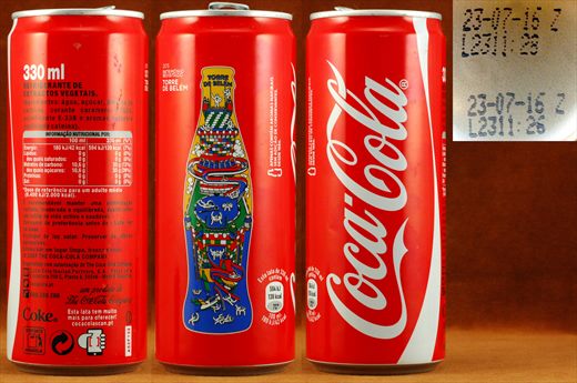 Portugal - Coca-Cola Classic - Coleccao patrimonio revisitado - Torre de Belem 2016-07-23