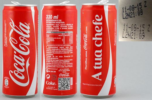 Portugal - Coca-Cola parentesco classic alta (A tua chefe) 330ml - 2015-08-11
