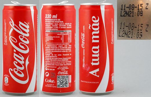 Portugal - Coca-Cola parentesco classic alta (A tua mae) 330ml - 2015-08-11