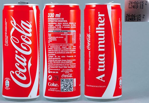 Portugal - Coca-Cola parentesco classic alta (A tua mulher) 330ml - 2015-06-24