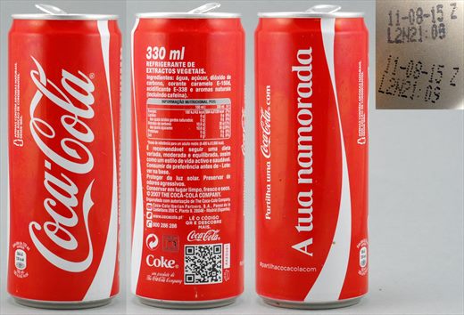 Portugal - Coca-Cola parentesco classic alta (A tua namorada) 330ml - 2015-08-11
