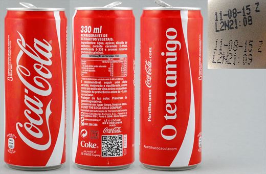 Portugal - Coca-Cola parentesco classic alta (O teu amigo) 330ml - 2015-08-11