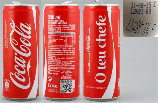 Portugal - Coca-Cola parentesco classic alta (O teu chefe) 330ml - 2015-08-11