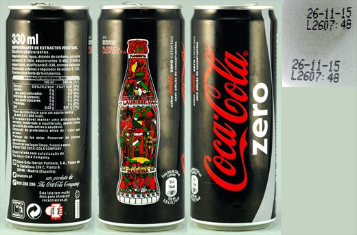Portugal - Coca-Cola Zero - Coleccao patrimonio revisitado - Floresta Laurissilva 2015-11-26