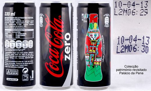 Portugal - Coca-Cola Zero - Coleccao patrimonio revisitado - Palacio da Pena
