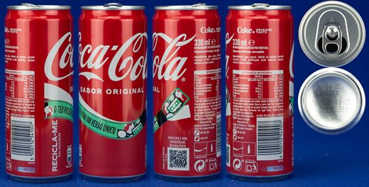 Portugal - Coca-Cola Classic verao unico 330ml 2025