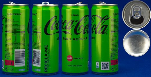 Portugal - Coca-Cola Lima zero 330ml