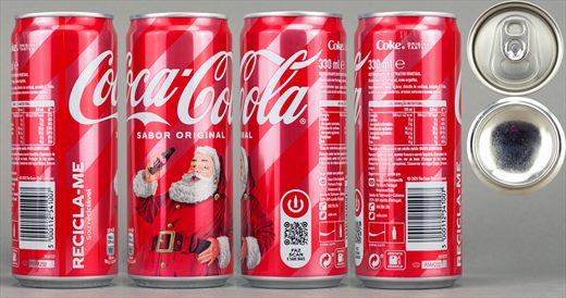 Portugal - Coca-Cola Natal classic alta 330ml 2026