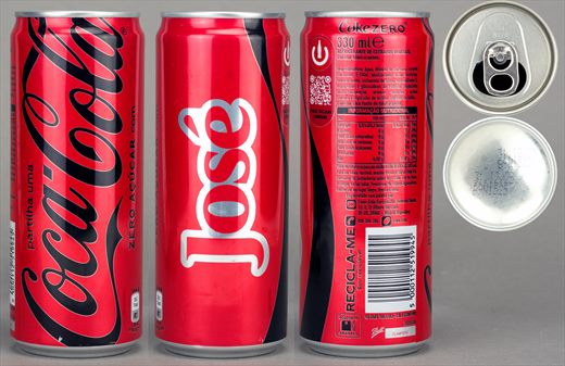 Portugal - Coca-Cola nome zero (Jose) 330ml