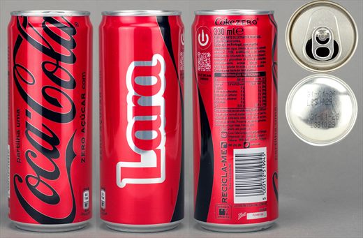 Portugal - Coca-Cola nome zero (Lara) 330ml