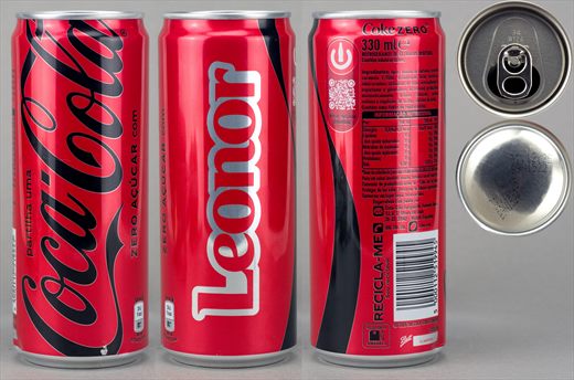 Portugal - Coca-Cola nome zero (Leonor) 330ml
