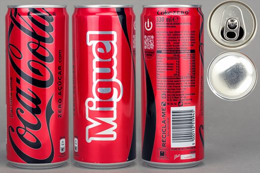 Portugal - Coca-Cola nome zero (Miguel) 330ml
