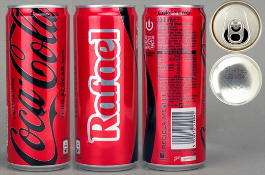 Portugal - Coca-Cola nome zero (Rafael) 330ml