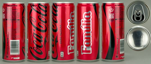 Portugal - Coca-Cola parentesco zero (Familia) 330ml 2025