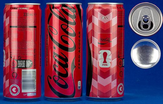 Portugal - Coca-Cola Zero Mundial FIFA 26 330ml 2026