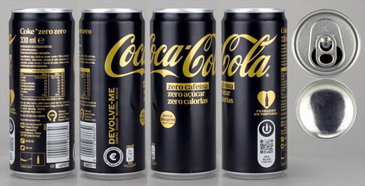 Coca-Cola zero cafeina acucar calorias (nova imagem) 330ml 2027-01-31