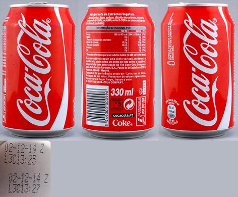 Portugal - Coca-Cola classic 330ml - 2014-12-02
