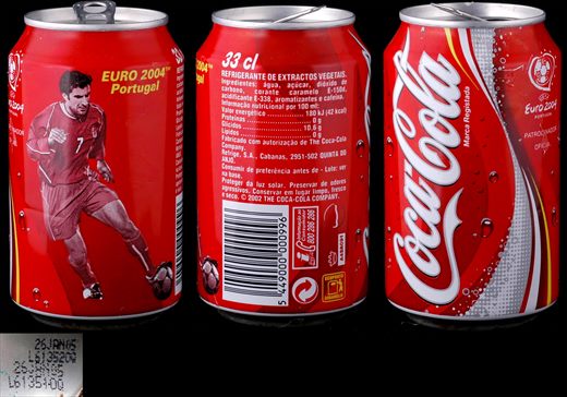 Portugal - Coca-Cola Classic Euro 2004 330ml 01