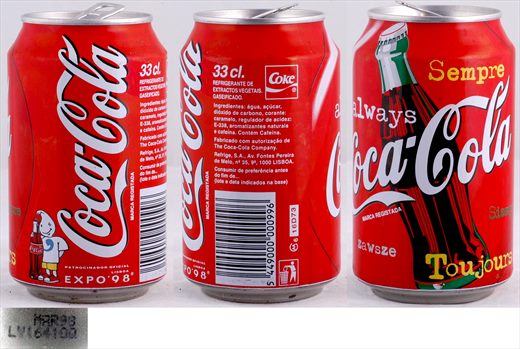 Portugal - Coca-Cola Classic Expo 98 330ml 00