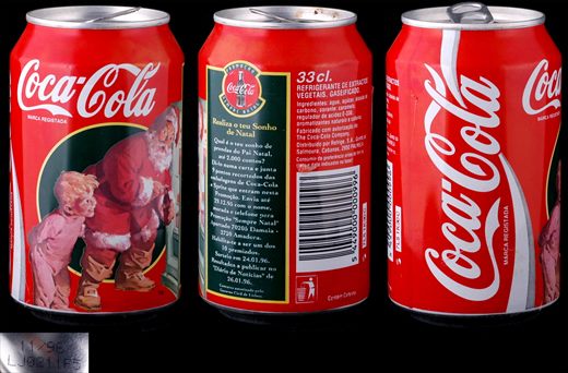 Portugal - Coca-Cola Classic Natal 1995 330ml